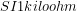 SI{1}{kiloohm}